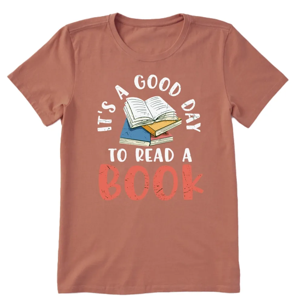 Pagewings It’s a Good Day to Read a Book Classic Unisex Classic T-shirt