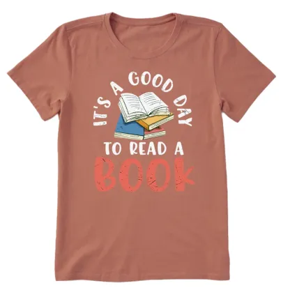 Pagewings It’s a Good Day to Read a Book Classic Unisex Classic T-shirt