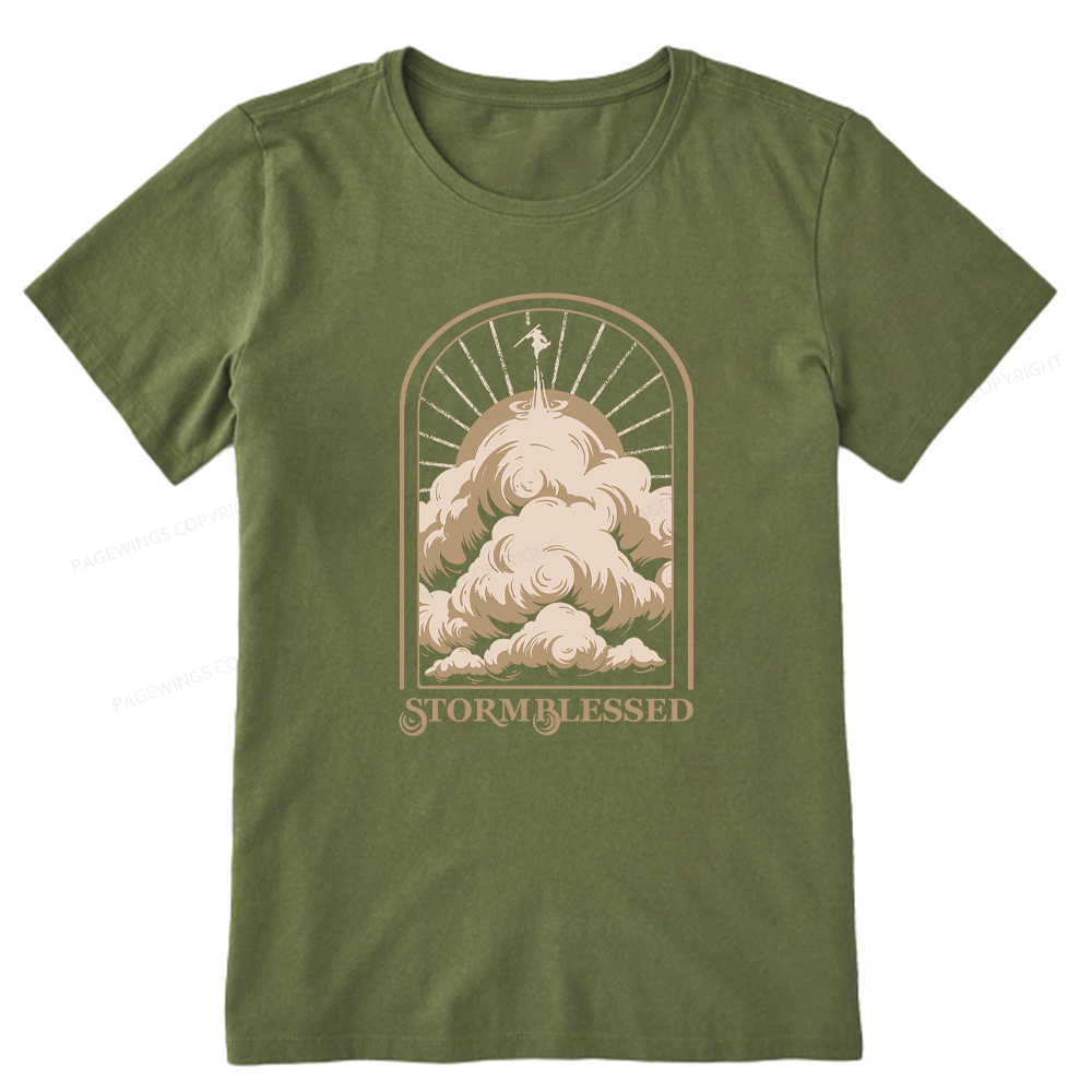 Pagewings Storm Fantasy Book Lover Unisex Classic T-shirt