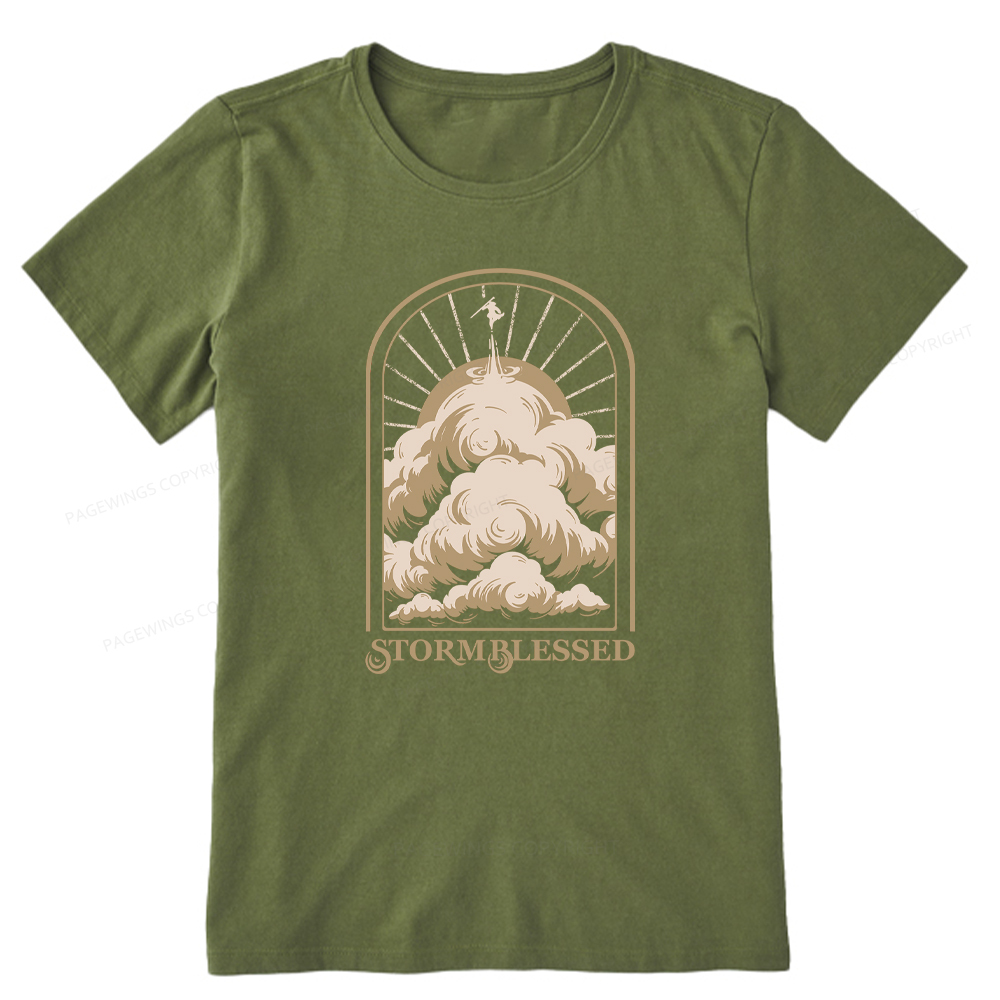 Pagewings Storm Fantasy Book Lover Unisex Classic T-shirt