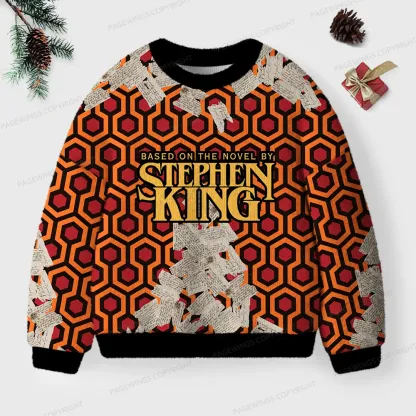 Pagewings Based On The Novel By Stephen King Unisex Ugly Knit Sweatshirt