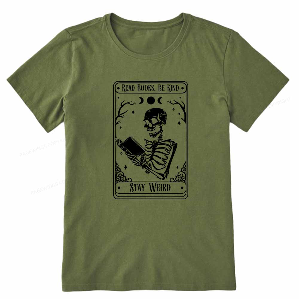Pagewings Read Books Be Kind Unisex Classic T-shirt