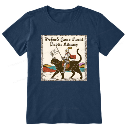 Pagewings Defend Your Local Public Library Unisex Classic T-shirt