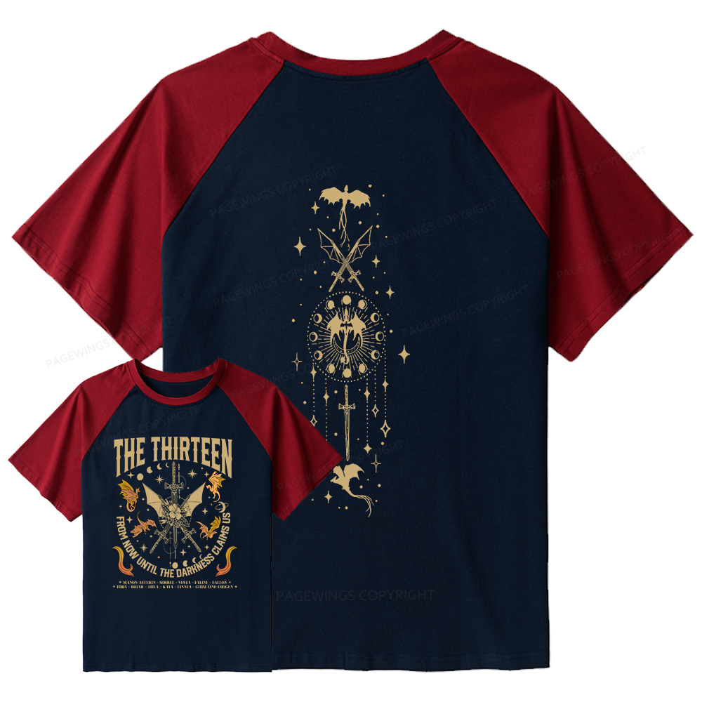 Pagewings Fantasy Raglan T-shirt