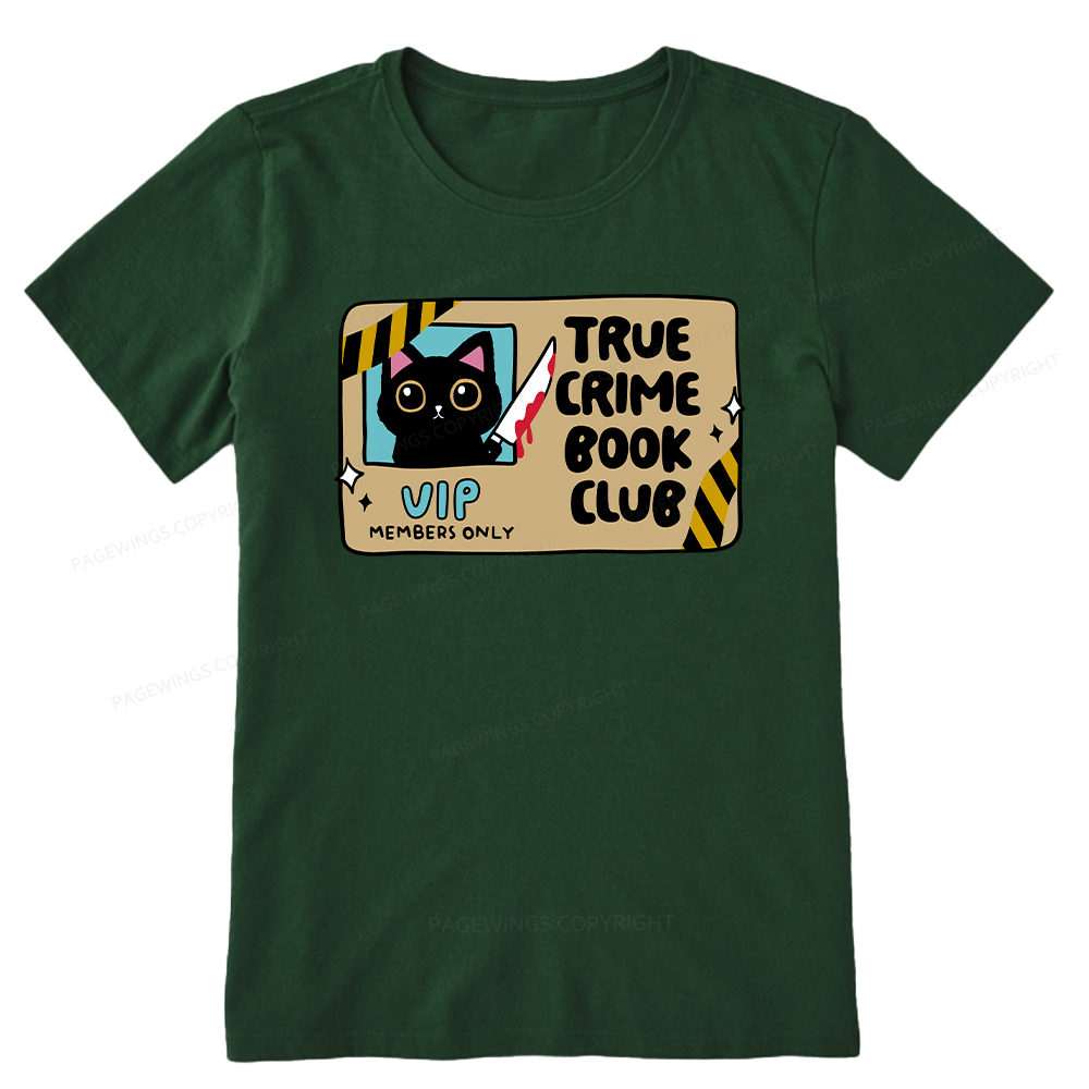 Pagewings True Crime Book Club Unisex Classic T-shirt