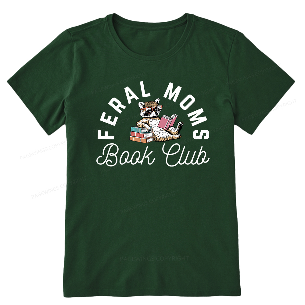 Pagewings Feral Moms Book Club Unisex Classic T-shirt