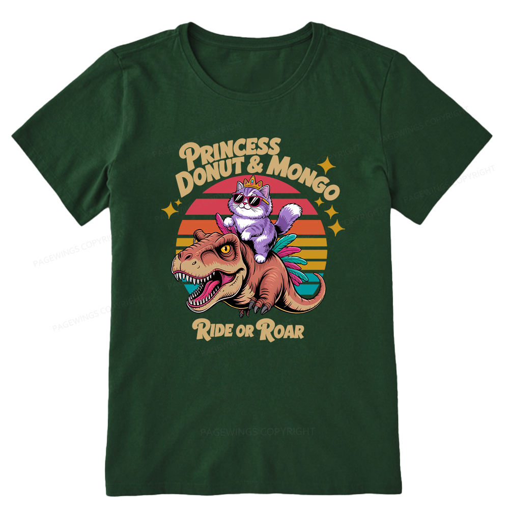Pagewings Princess Donut & Mongo Unisex Classic T-shirt