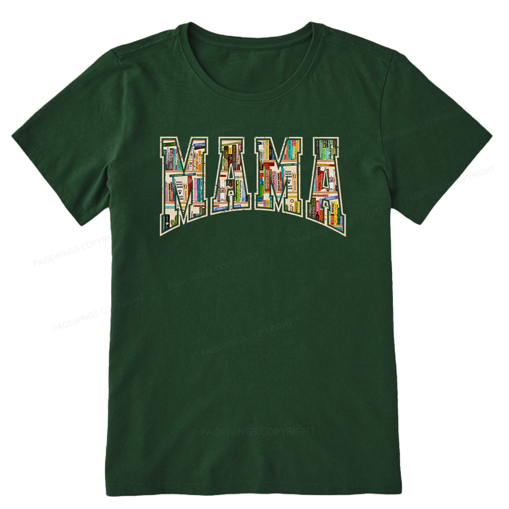 Pagewings About MAMA's Bookshelf Unisex Classic T-shirt