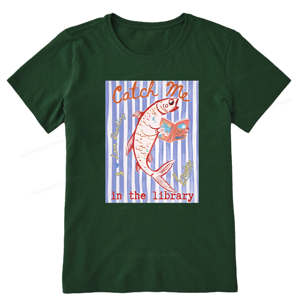 Pagewings Catch Me In The Library Unisex Classic T-shirt