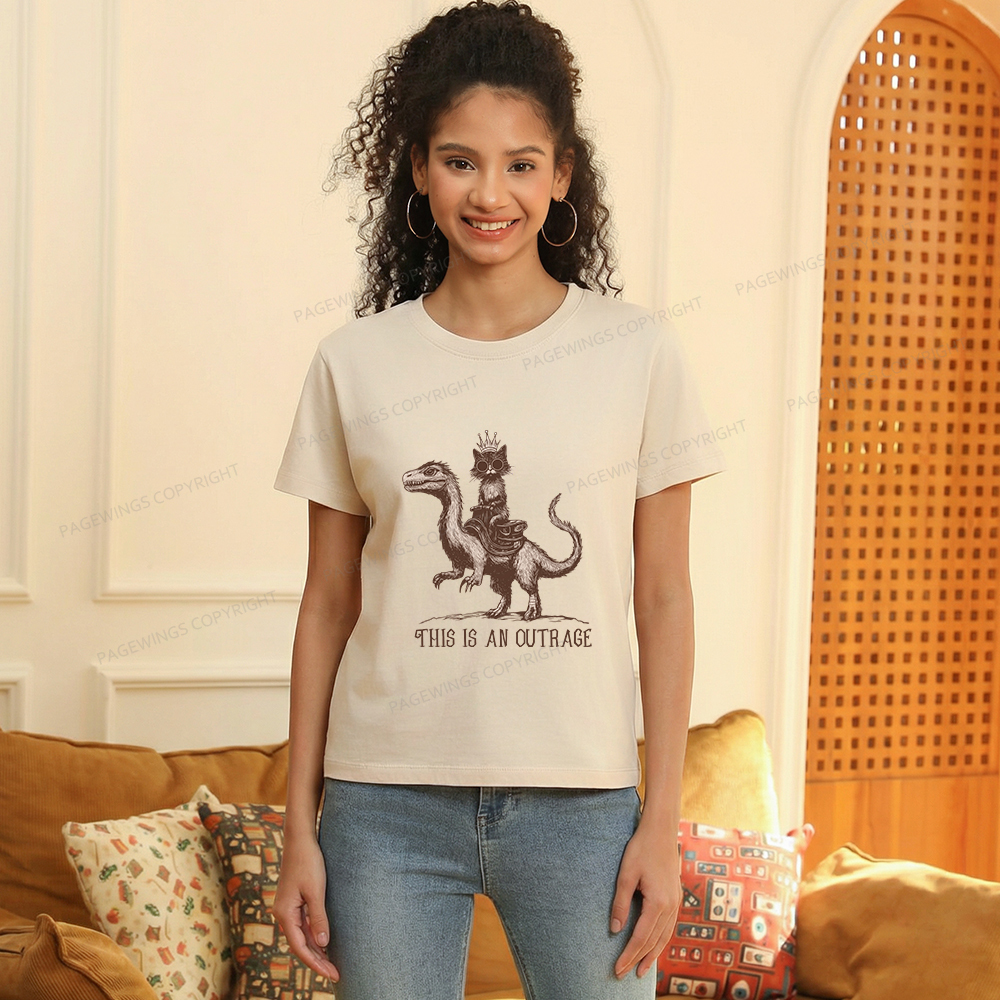 Pagewings Sci-Fi Book Lovers Women's Washed T-shirt