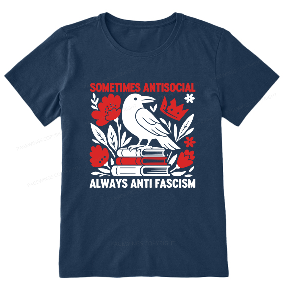 Pagewings Anti Fascism Unisex Classic T-shirt