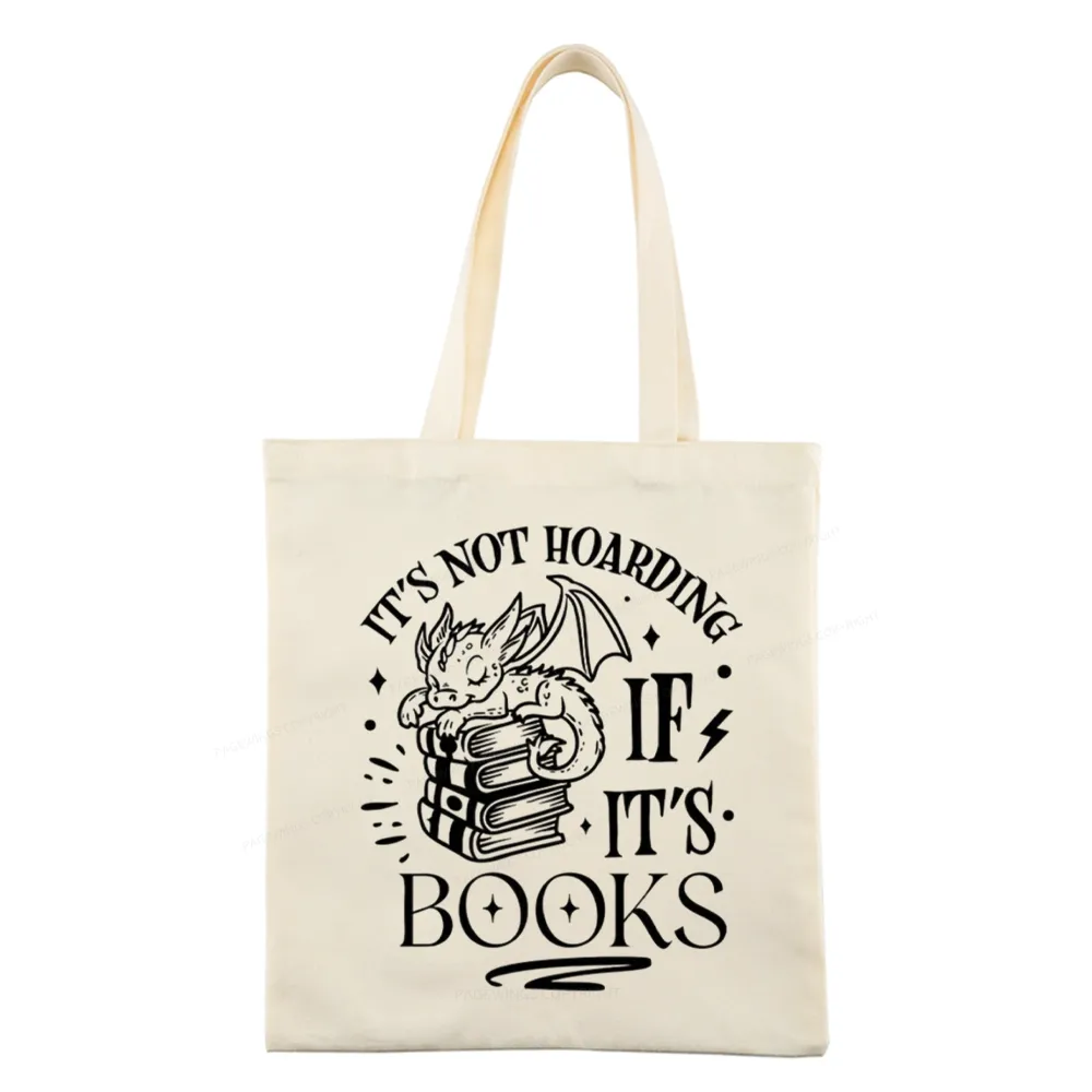 Pagewings It's Not Hoarding If It's Books Tote Bag