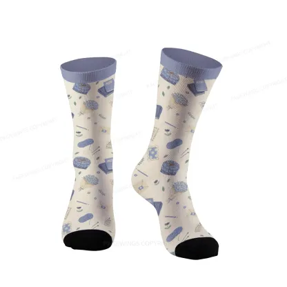 Pagewings Free Societies Read Freely Unisex Socks