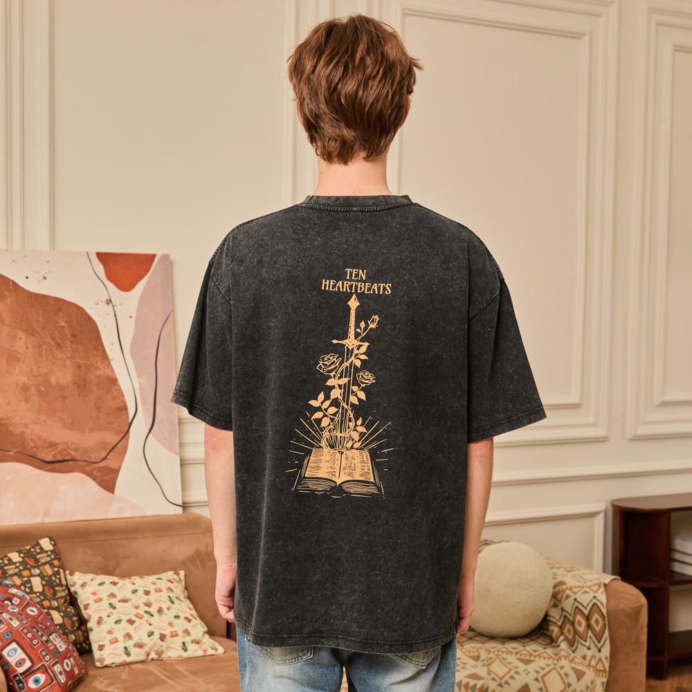 Pagewings Life Before Death Strength Before Weakness Unisex Washed T-shirt