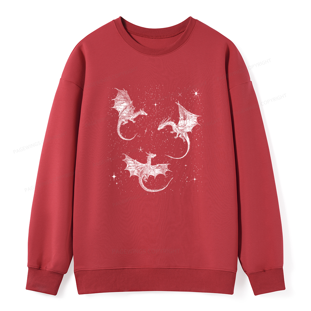 Pagewings Dragon Fantasy Unisex Classic Sweatshirt