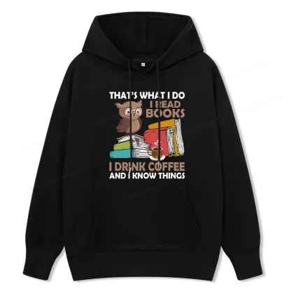 Pagewings That's What I Do I Read Books Unisex Classic Hoodie