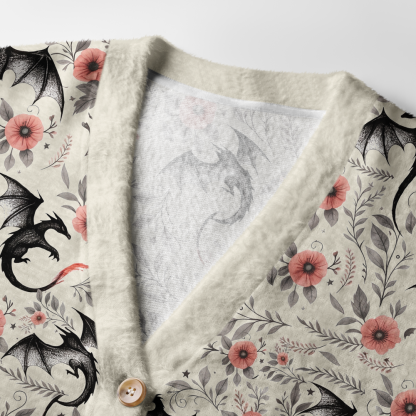 Pagewings Fantasy Bookish Light Knit Unisex Cardigan Sweaters