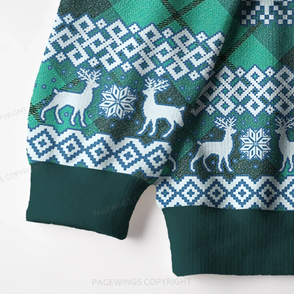 Pagewings Society Of Obstinate Headstrong Girls Unisex Ugly Knit Sweatshirt