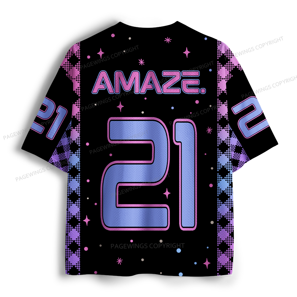 Pagewings Home Of Astrophage Unisex Mesh Jersey