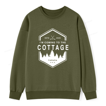 Pagewings Coming To The Cottage Classic Sweatshirt