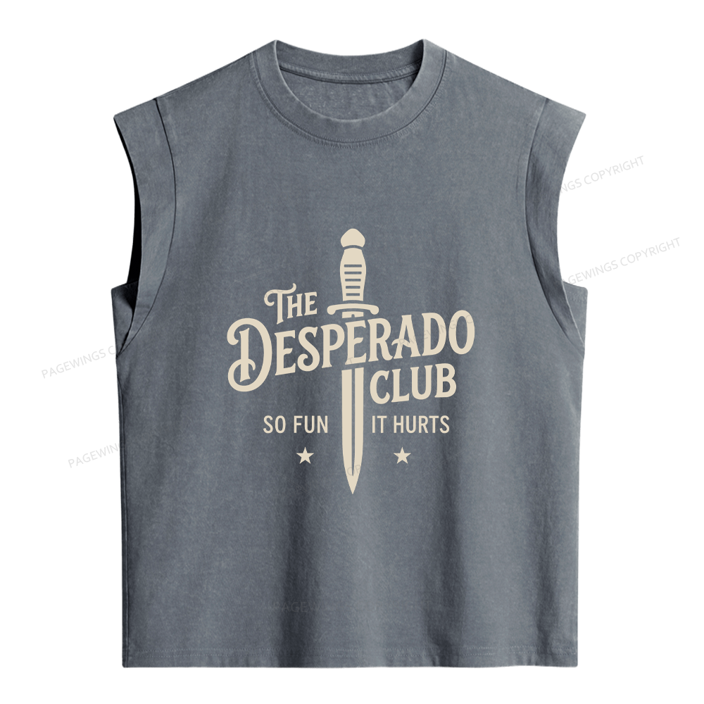 Pagewings Sci-Fi Book Lovers Read Women's Washed Tank Top