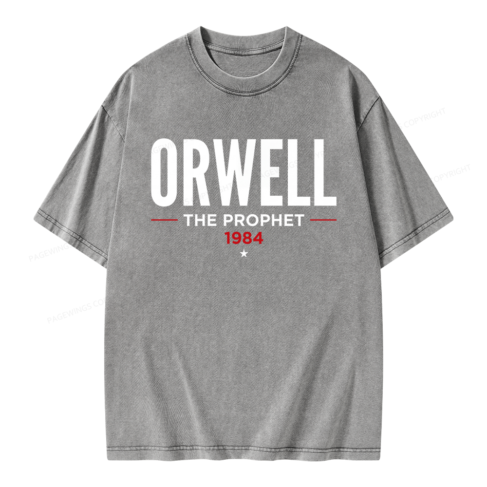 Pagewings The Prophet Unisex Washed T-shirt