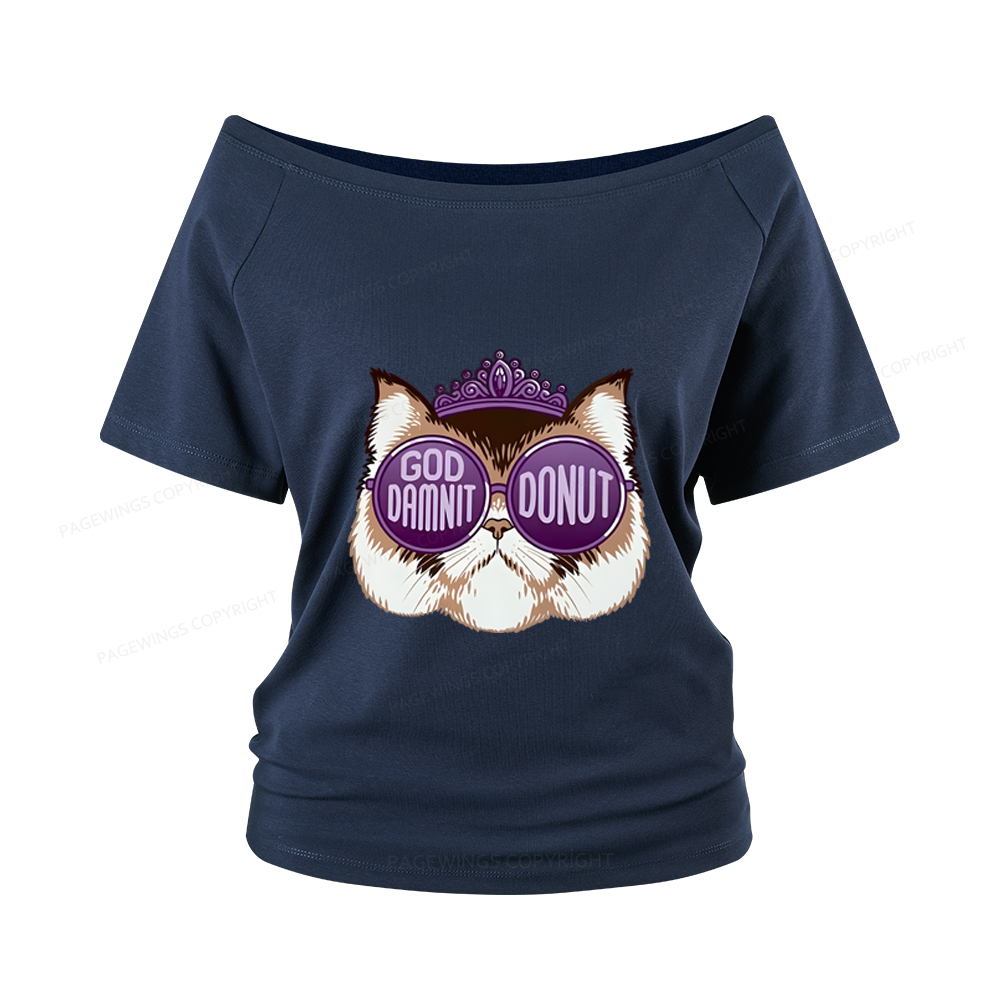 Pagewings Sci-Fi Book Lover Women Off Shoulder T-shirts