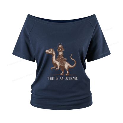 Pagewings Sci-Fi Book Lovers Women Off Shoulder T-shirts