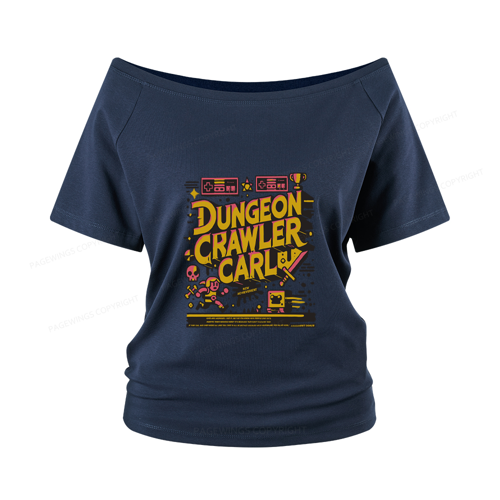 Pagewings Book New Achievement Women Off Shoulder T-shirts