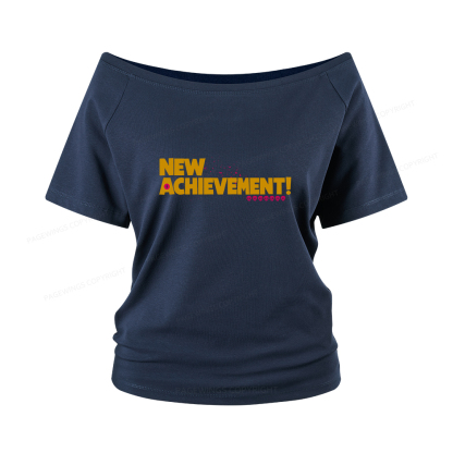 Pagewings New Achievement  Women Off Shoulder T-shirts