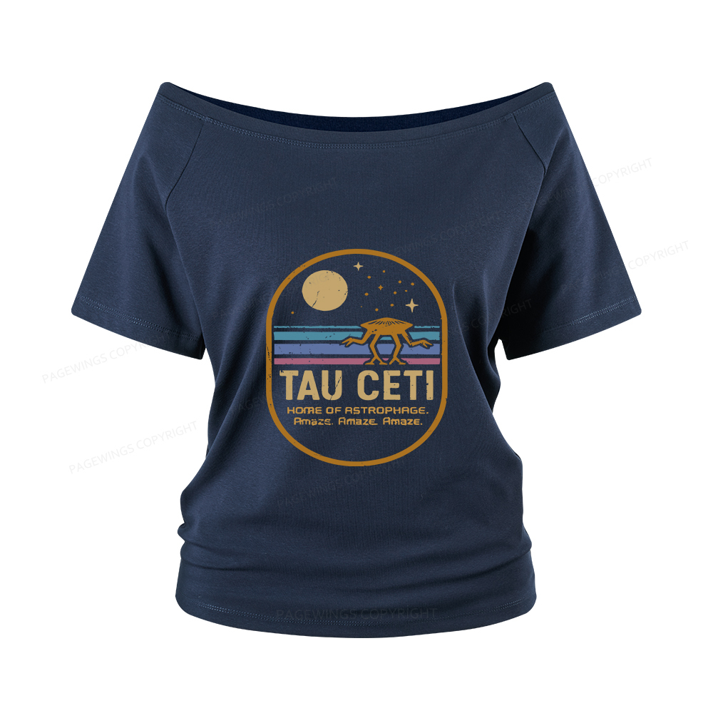 Pagewings Amaze Women Off Shoulder T-shirts