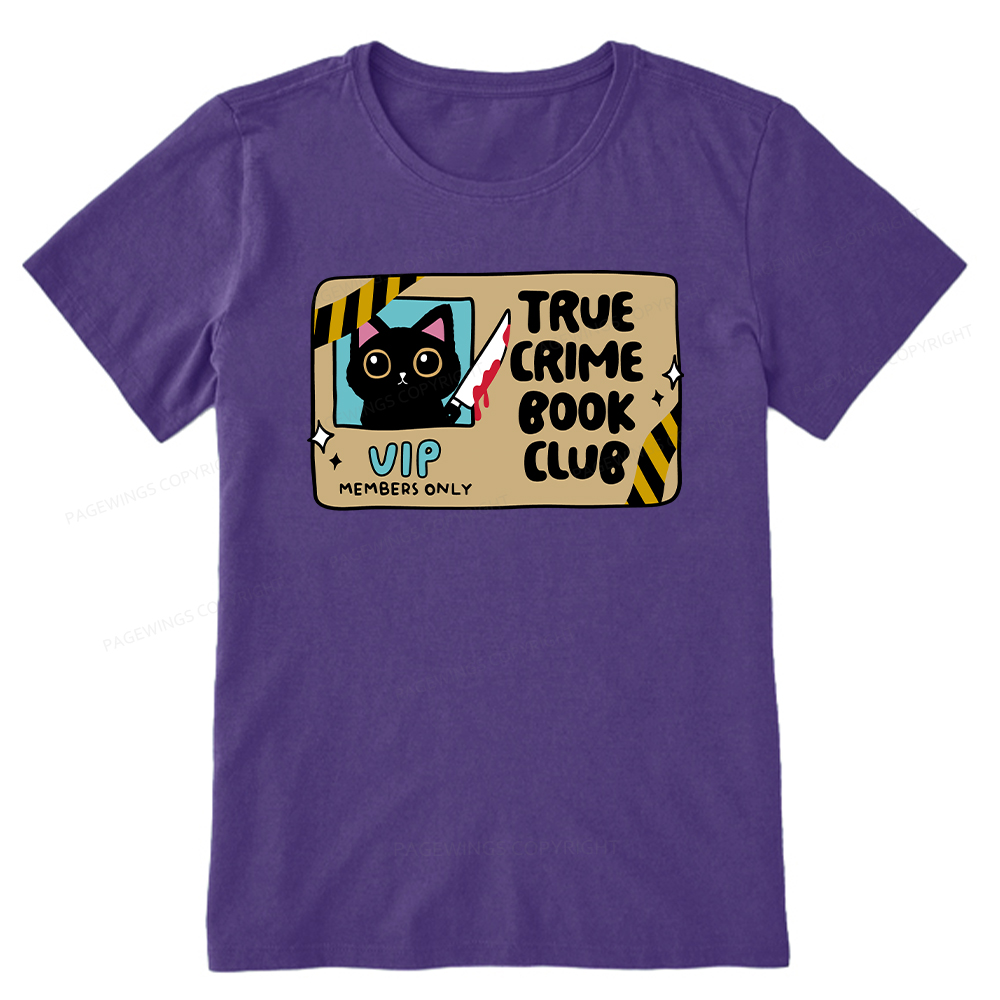 Pagewings True Crime Book Club Unisex Classic T-shirt