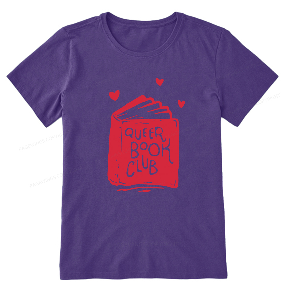 Pagewings Queer Book Club Unisex Classic T-shirt
