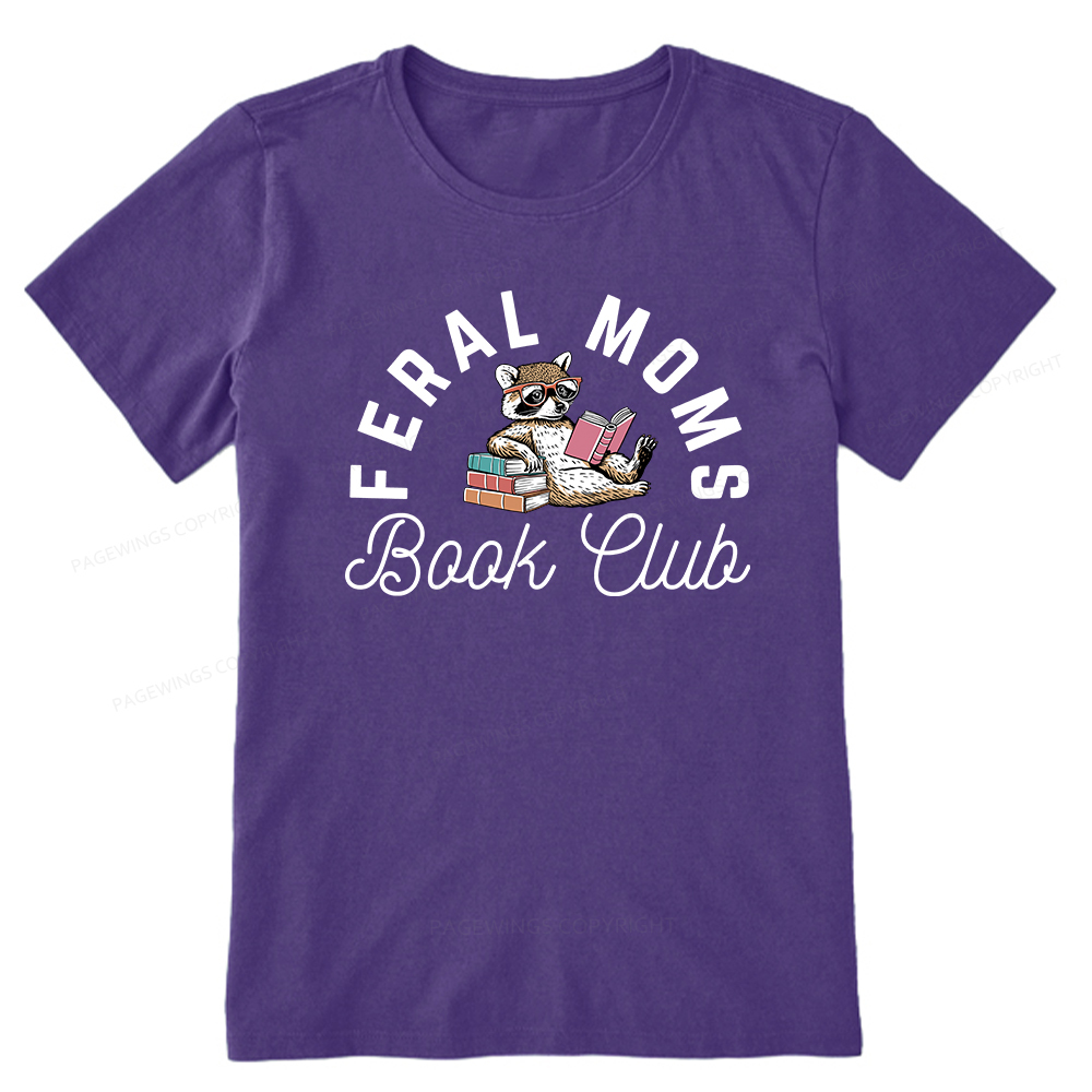 Pagewings Feral Moms Book Club Unisex Classic T-shirt
