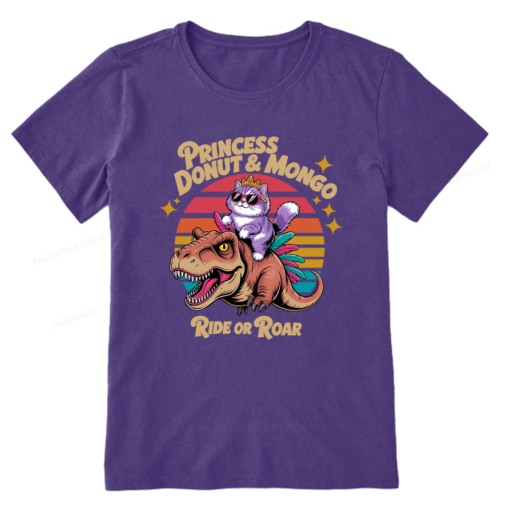 Pagewings Princess Donut & Mongo Unisex Classic T-shirt