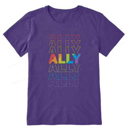 Pagewings LGBTQ Ally Unisex Classic T-shirt