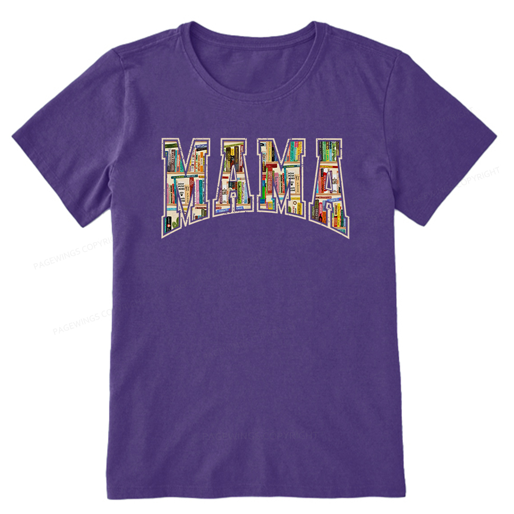 Pagewings About MAMA's Bookshelf Unisex Classic T-shirt