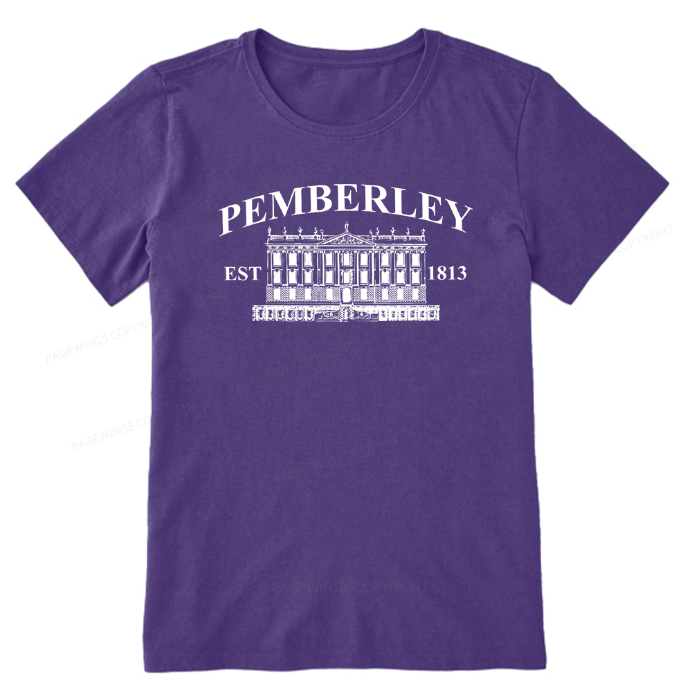 Pagewings Pemberley Unisex EST 1813 Unisex Classic T-shirt