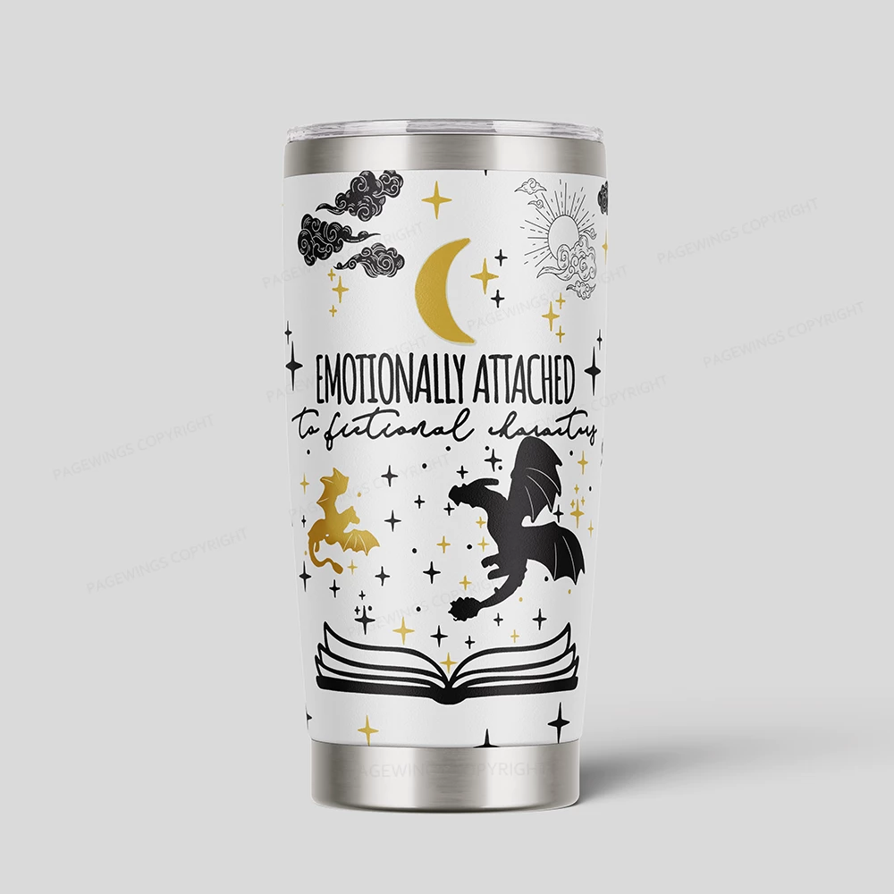 Pagewings Fourth Wing Dragon Rider Tumbler