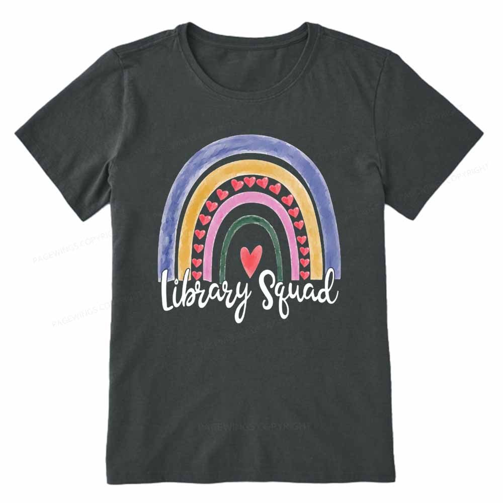 Pagewings Library Squad Shirt Unisex Classic T-shirt