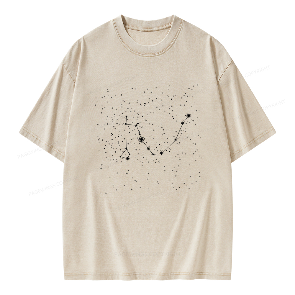 Pagewings Fanfiction bookish Unisex Washed T-shirt