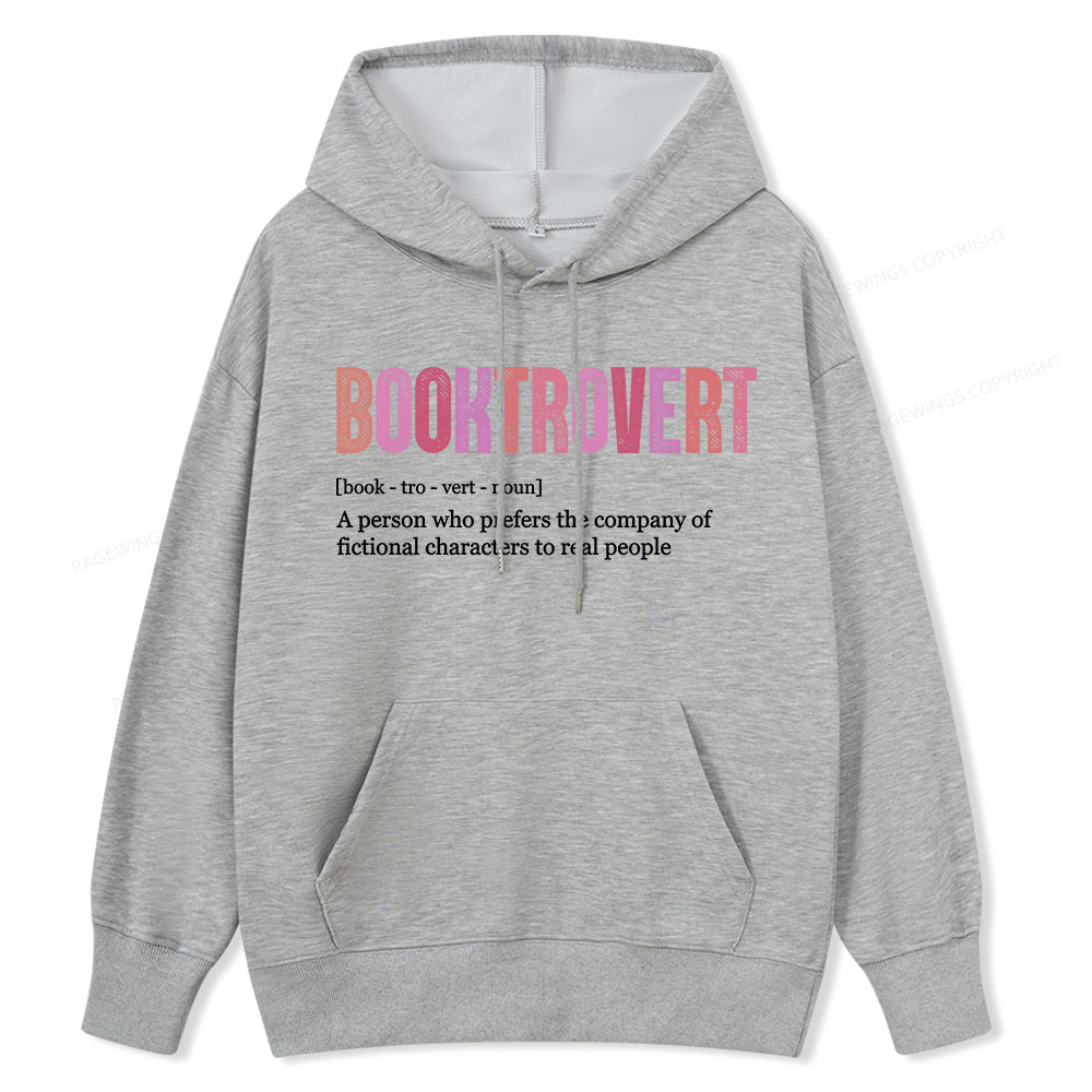 Pagewing Funny Book Lover Unisex Classic Hoodie