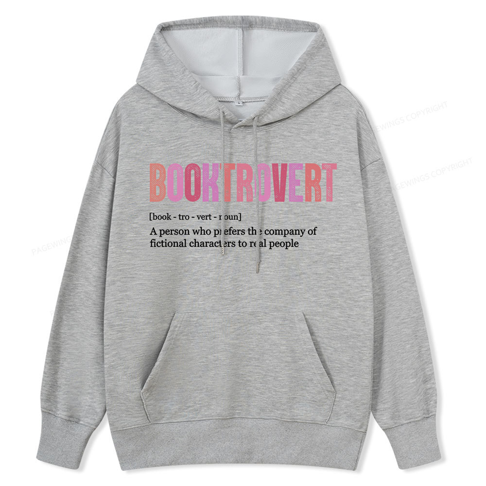 Pagewing Funny Book Lover Unisex Classic Hoodie