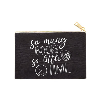 Pagewings So Many Books So Little Time Pouch