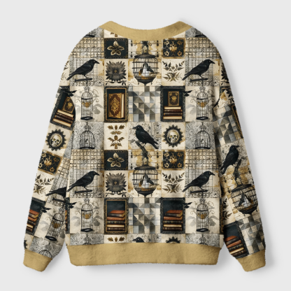 Pagewings Never More Light Knit Unisex Cardigan Sweaters