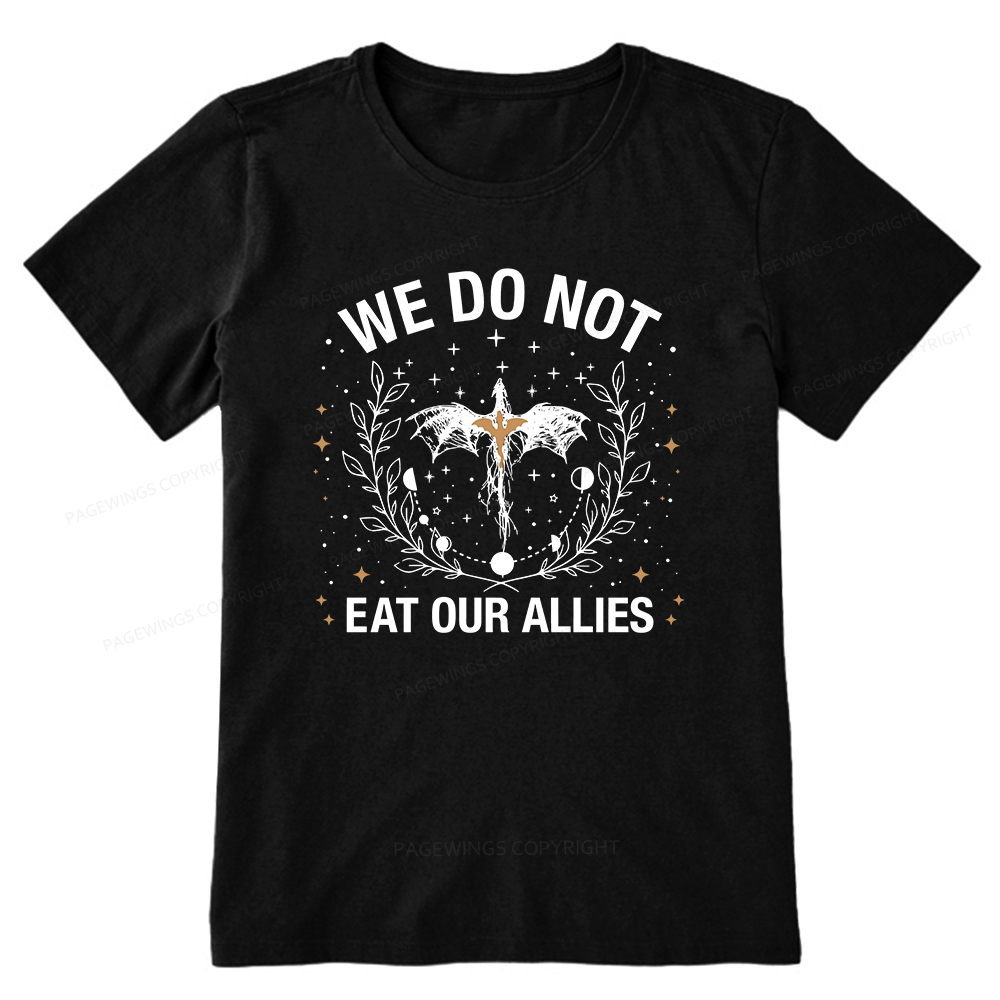 Pagewings We Do Not Eat Our Allies Unisex Classic T-shirt