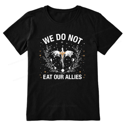 Pagewings We Do Not Eat Our Allies Unisex Classic T-shirt