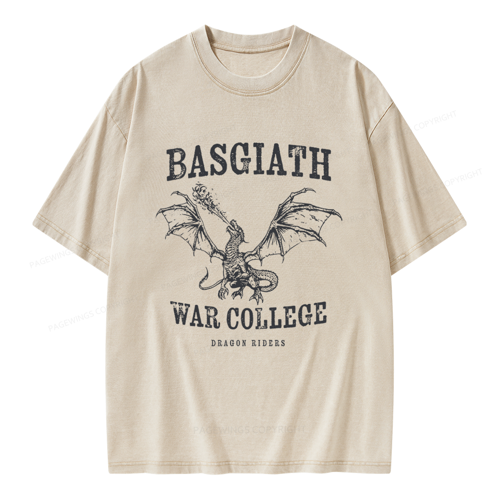 Pagewings Fantasy Books Lover Unisex Washed T-shirt
