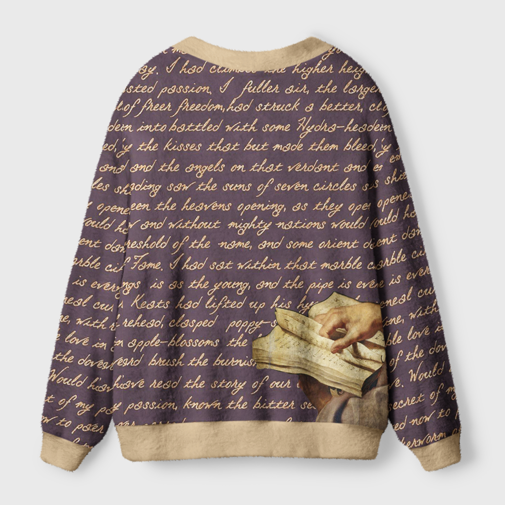 Pagewings Literature Light Knit Unisex Cardigan Sweaters