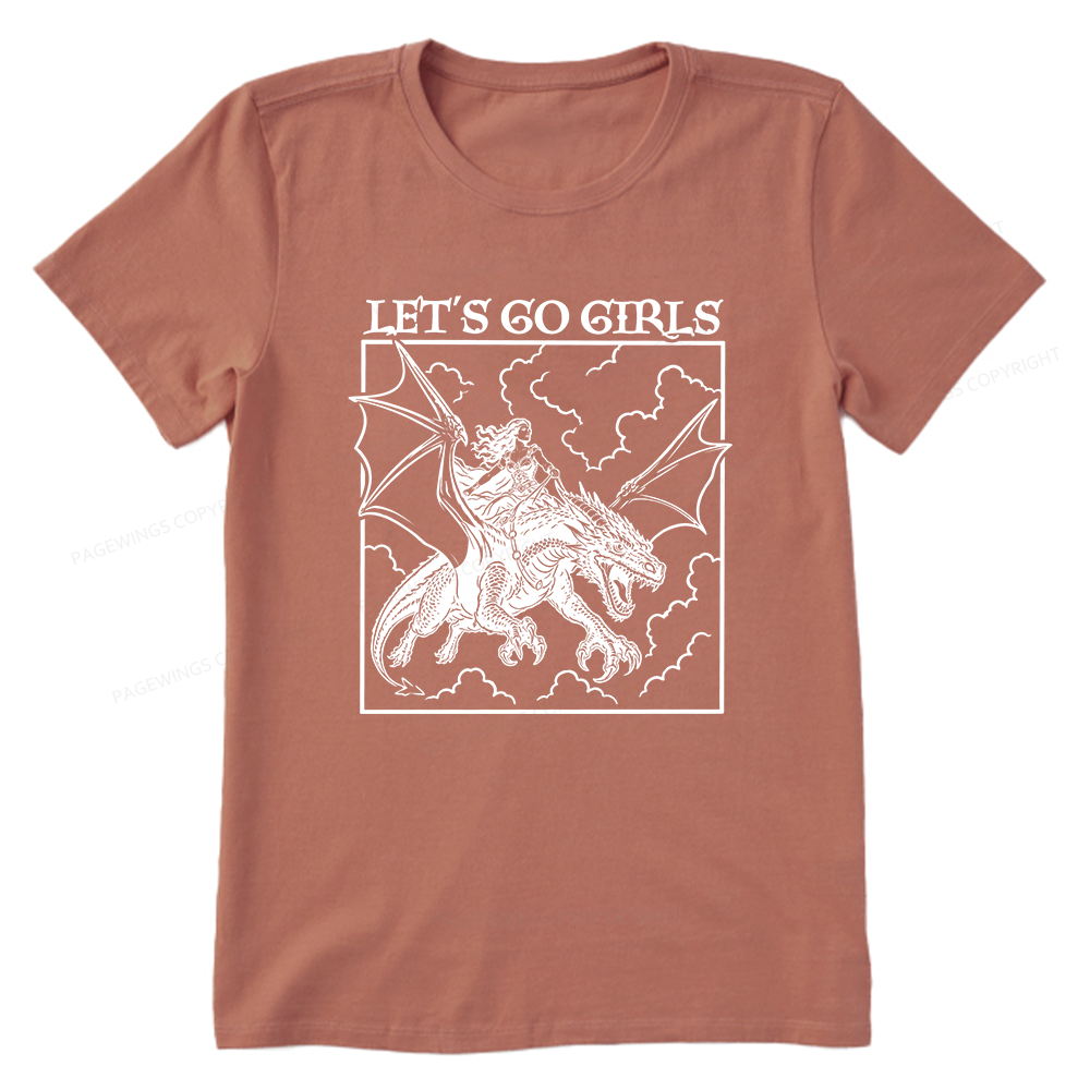 Pagewing Let's Go Girls Bookish Unisex Classic T-shirt